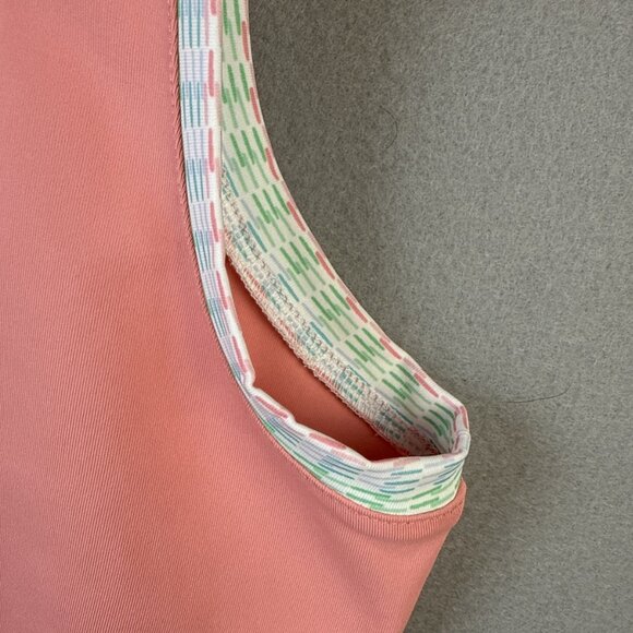 New W/ Logo Fairway & Greene Darcy Sleeveless Polo Womens Size M Frose MSRP $118 - Picture 10 of 13